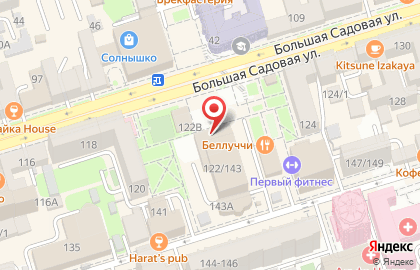 Арт пространство Ростов на Большой Садовой улице на карте