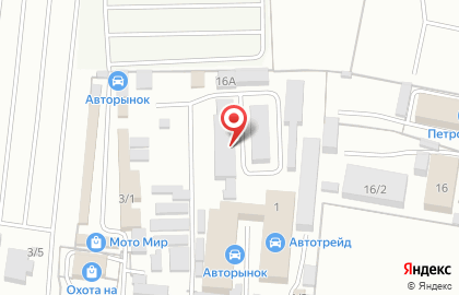 Шиномонтажная мастерская в Благовещенске на карте