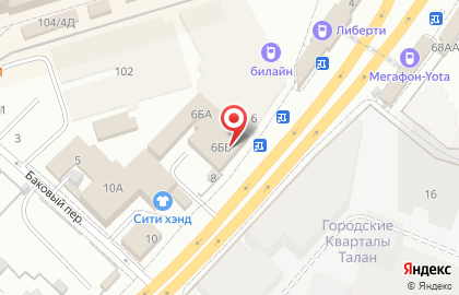 Сеть цветочных салонов Пермьроза в Ленинском районе на карте