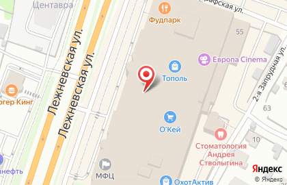 Магазин детской мебели Легенда на Лежневской улице на карте
