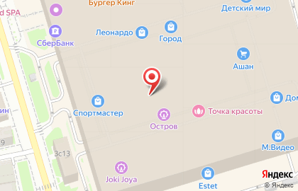 Ювелирный магазин Sokolov на шоссе Энтузиастов на карте