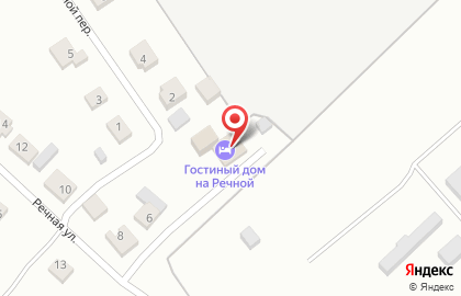 Гостиный дом на Речной на карте