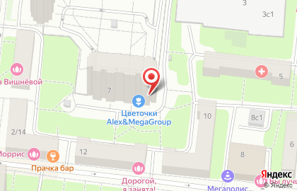 Магазин Цветочки Alex&Mega Group м.Тушинская на карте
