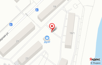 Дуэт на Северной улице на карте