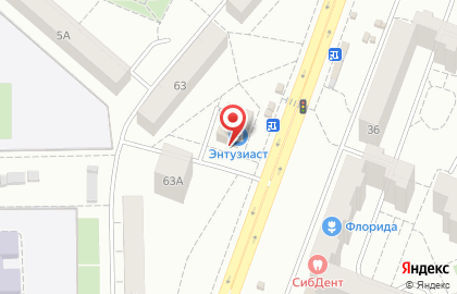 Парикмахерская Salon в Советском районе на карте