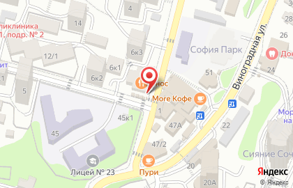 Гастроном Бофорта в Центральном районе на карте
