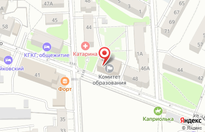 Комитет по образованию Администрация, г. Калининград на карте