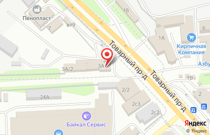 Торговая компания Шахтинская плитка в Правобережном районе на карте