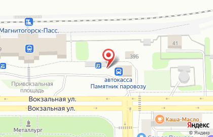 Банкомат Авангард на Вокзальной улице, 39а на карте