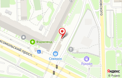 Магазин Азбука цветов в Курчатовском районе на карте