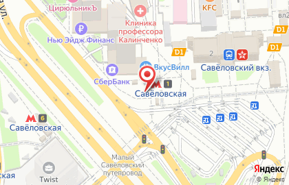 Город цветов на Бутырской улице на карте