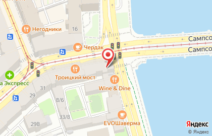 Школа музыки Kaada в Петроградском районе на карте