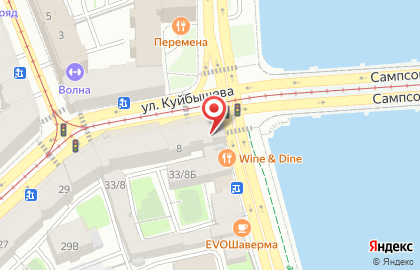 Школа музыки Kaada в Петроградском районе на карте