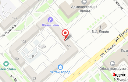 Банк Русский Стандарт в Кургане на карте