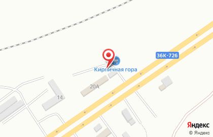 Торговая компания Кирпичная гора на карте