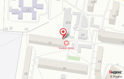 Киви-мед на карте