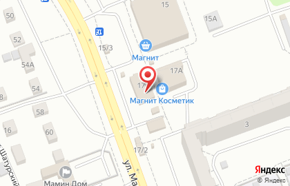 Магазин Хлебница в Тракторозаводском районе на карте