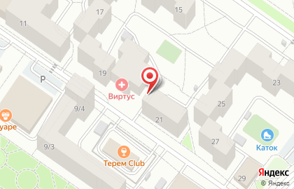 Аптека ЛДЦ Виртус на Олимпийской улице на карте