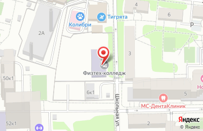 ОРЛАН на Школьной улице на карте