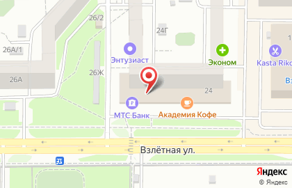 Салон связи МТС в Советском районе на карте