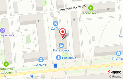 Магазин цветов Ромашка на улице Степана Разина на карте
