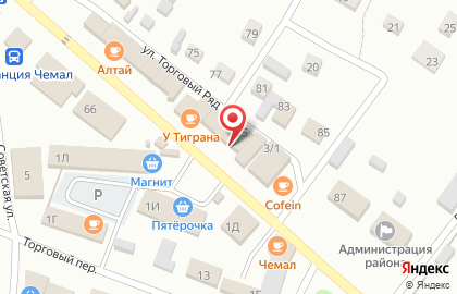 Магазин Корзинка в Горно-Алтайске на карте