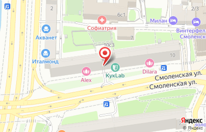 Салон Villeroy & Boch на Смоленской площади на карте