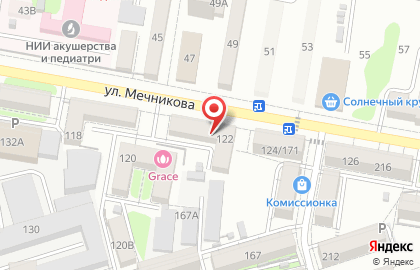 Магазин разливного пива Таганий Рогъ на улице Мечникова на карте