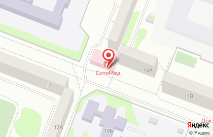 Многопрофильный медицинский центр СитиМед на улице Петрова на карте