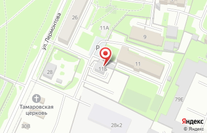 Садово-парковое предприятие Красносельское в Красносельском районе на карте