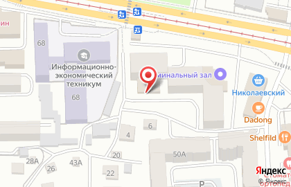 Частный детский сад Бибигон+ в Октябрьском районе на карте