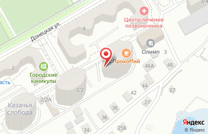Салон красоты Вдохновение в Ленинском районе на карте