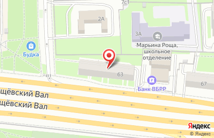 Рыболов в Марьиной роще на карте