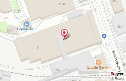 Бухгалтерская и налоговая компания на Электродной улице на карте