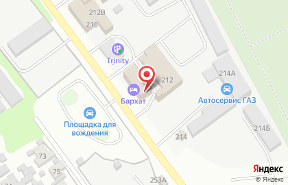 Трактир на Клинической на карте