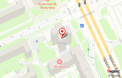 Магазин обуви и сумок Burgerschuhe на проспекте Большевиков на карте