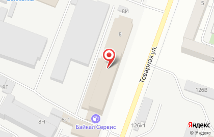 Компания Байкал Сервис в Кировском районе на карте