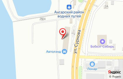 ООО АВТОЛЭНД на улице Сурнова на карте