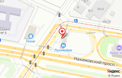 Автомойка Ека на Симферопольском бульваре на карте