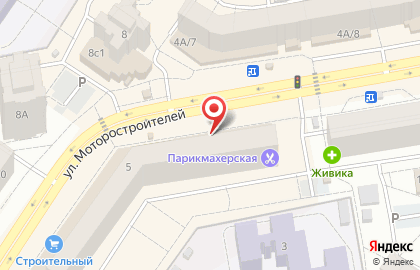 Страховая компания СберСтрахование на улице Моторостроителей на карте