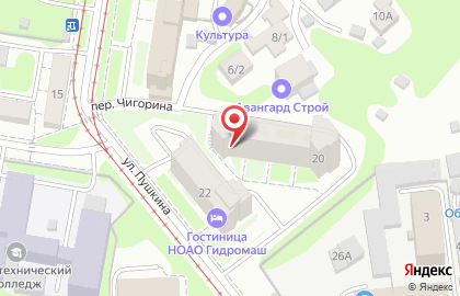 Всероссийская политическая партия Единая Россия в Нижнем Новгороде на карте