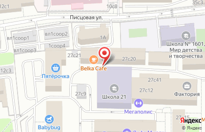 Инвестиционно-строительная компания Сити XXI век на Савёловской (СТЛ) на карте
