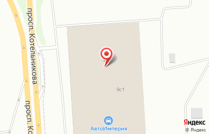 Торгово-сервисная компания Mobil-on на аллее Котельникова на карте