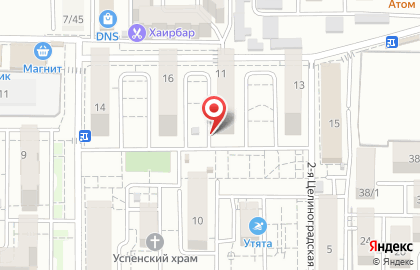 Салон-парикмахерская Пантера на 2-й Целиноградской улице на карте