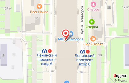 Ателье по ремонту одежды Проворный ткачик в ТЦ Французский бульвар на карте