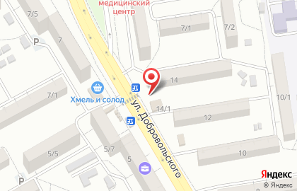 Магазин овощей и фруктов в Ростове-на-Дону на карте