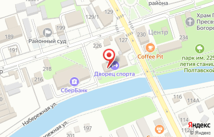Отделение банка Совкомбанк на Набережной улице на карте