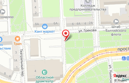 Детективное агентство Бормисова в Центральном районе на карте