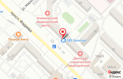 Ломбард 585*Золотой на 5-м микрорайоне на карте