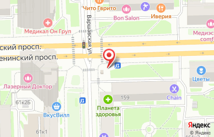 Киоск по продаже печатной продукции в Санкт-Петербурге на карте